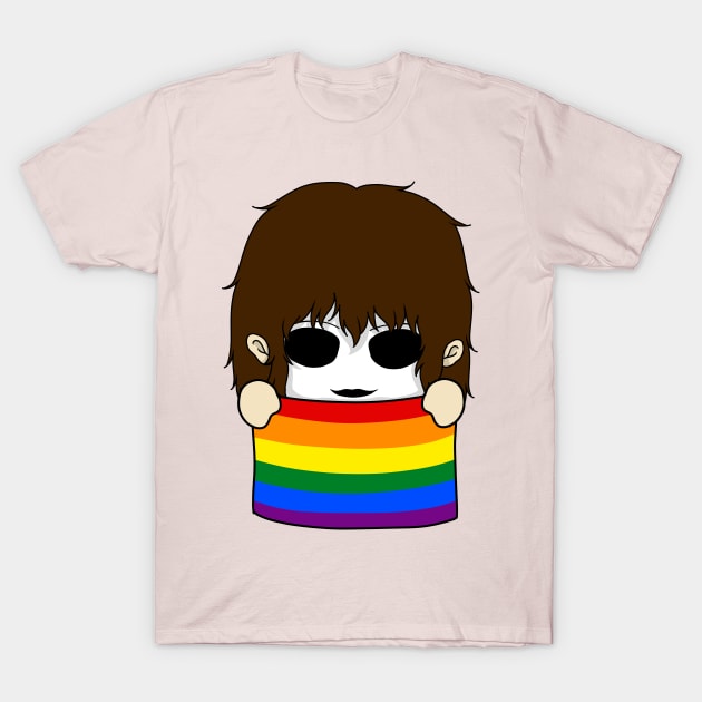 creepypasta pride chibi masky T-Shirt by LillyTheChibi